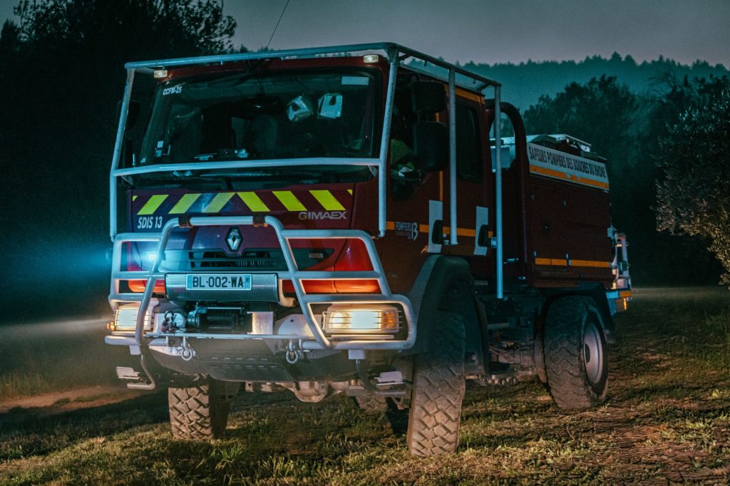Pompiers13-Actualités-Premier feu de forêt de l’année pour les Pompiers13