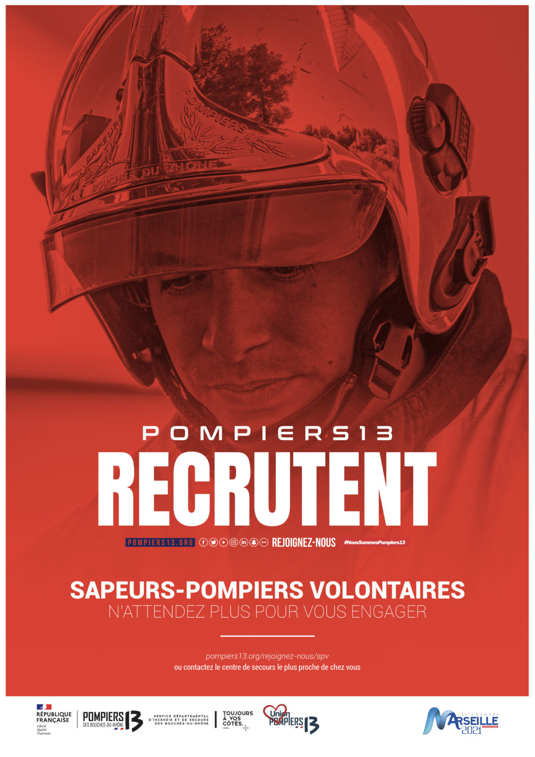 LES POMPIERS13 LANCENT LA CAMPAGNE DE RECRUTEMENT DE SAPEURS-POMPIERS ...