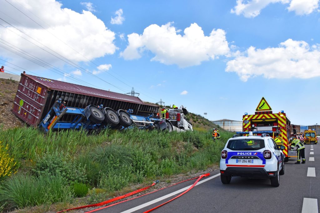 pompiers13-actualités-Longue opération de désincarcération sur la commune de Fos-sur-Mer