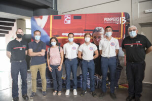 pompiers13-actualités-Fin de la mission d’intérêt général pour les jeunes du SNU