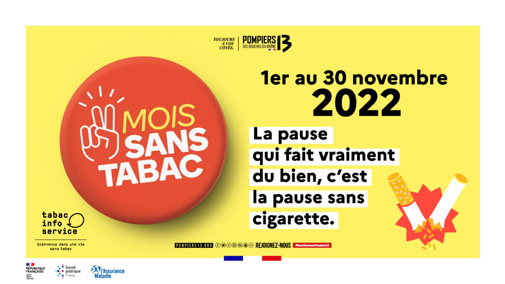 UN MOI(S) SANS TABAC - Pompiers13