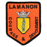 Écusson - Centre d'incendie et de secours de Lamanon