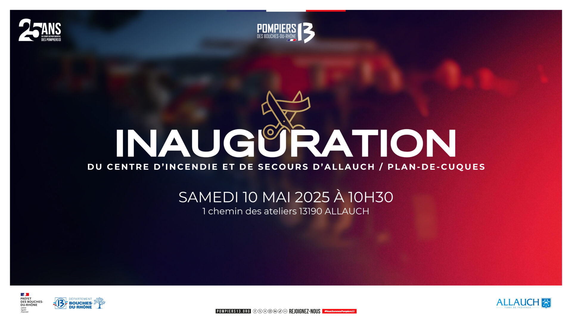 Inauguration du CIS Allauch / Plan-de-Cuques