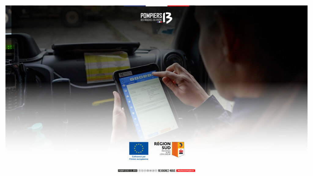 Tablettes et VSAV connectés financés à 60% par le FEDER.