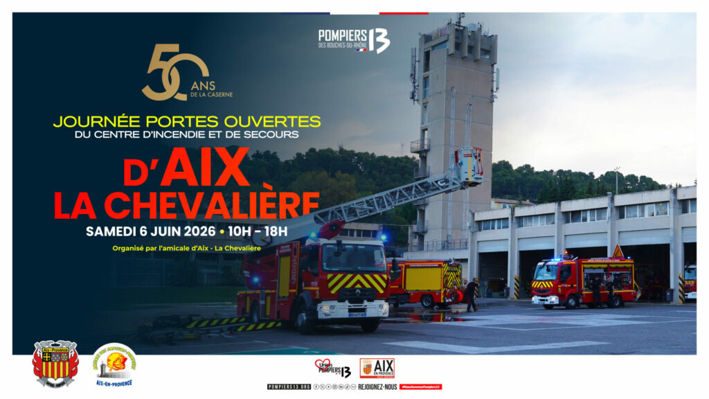 Journée portes ouvertes centre d'incendie et de secours d'Aix - La Chevalière