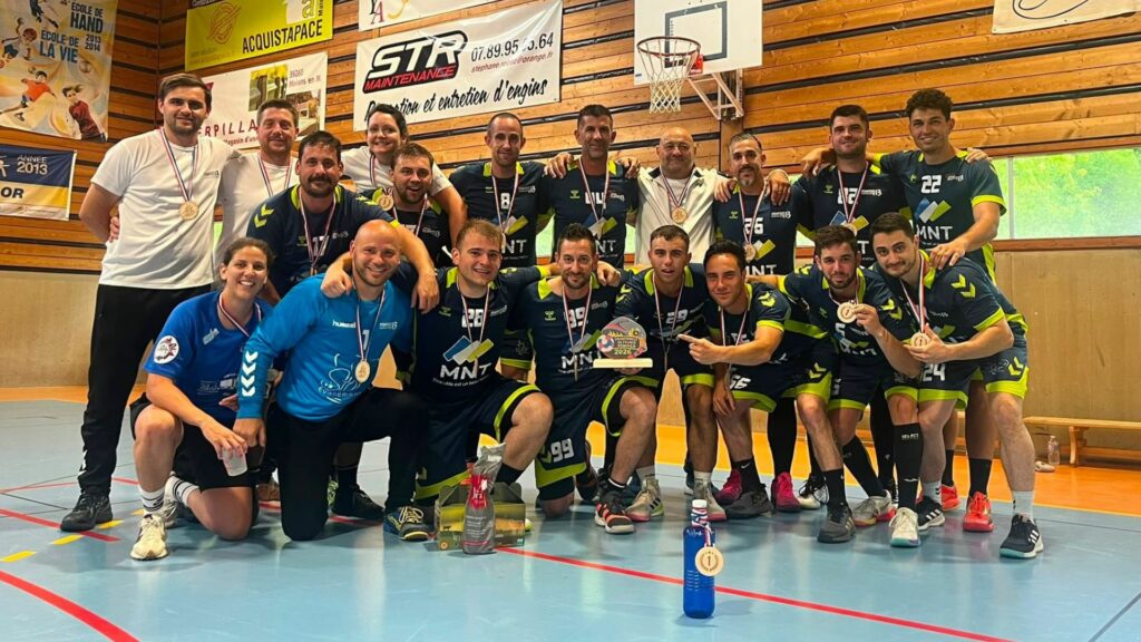 Du 4 au 6 juin 2026, l’équipe départementale de handball a participé au championnat de France de handball des sapeurs-pompiers organisé dans le Jura.