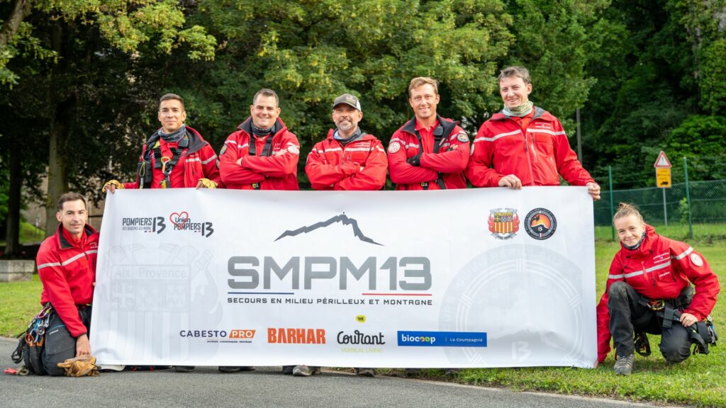 Léquipe SMPM des Pompiers13 s’est rendue à Namur, en Belgique, pour disputer la 20ᵉ édition du GrimpDay