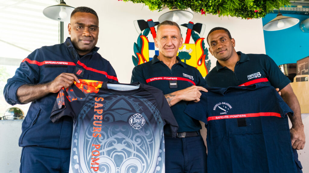 Trois sapeurs-pompiers de Nouvelle-Calédonie sont venus en tant que saisonniers au centre d’incendie et de secours des Pennes-Mirabeau.