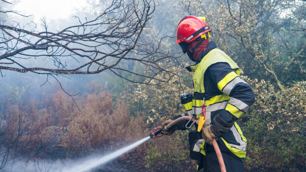 Au plus fort de l'action, ce sont 180 Pompiers13 qui ont été mobilisés sur cet incendie.