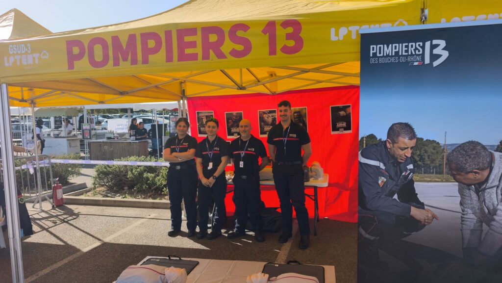 Samedi 12 septembre, les Pompiers13 ont participé au Vitalsport 2026 au Décathlon d'Aubagne.